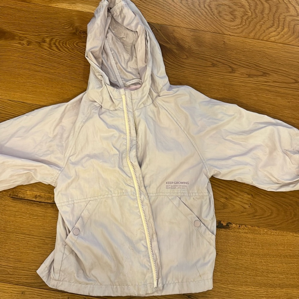 Zara girls rain coat